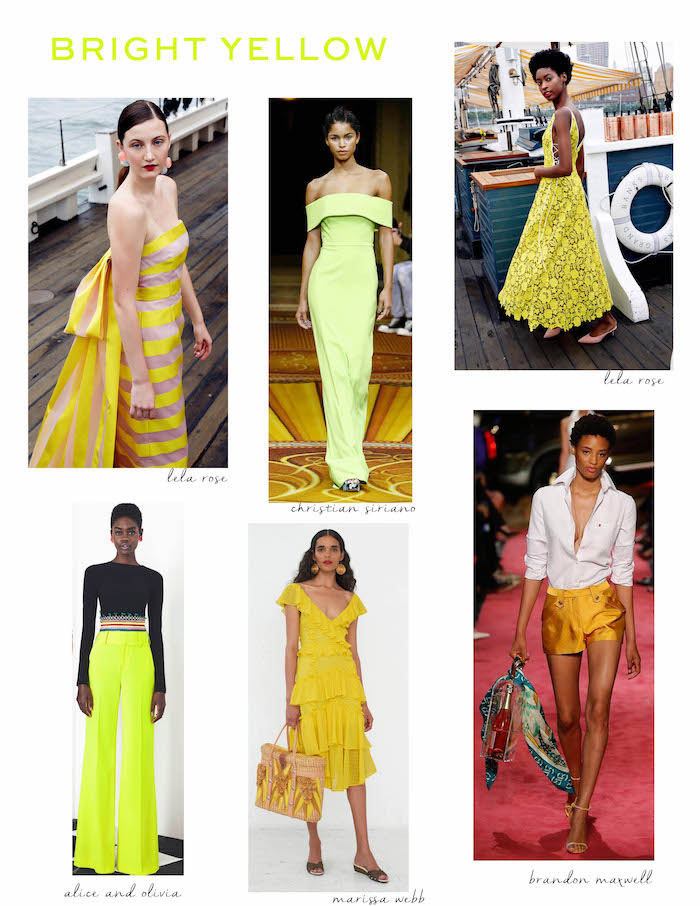 yellow — Elements of Style