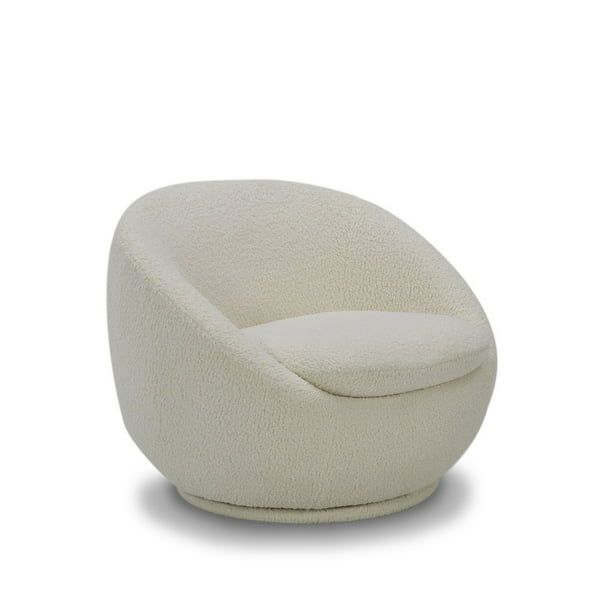 Sherpa Swivel Chair Elements Of Style   Img 25 