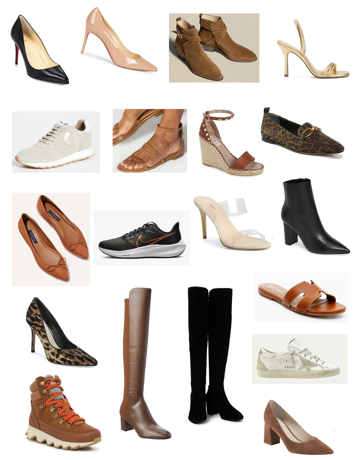 Elements of Style - Fashion Friday: Shoe Capsule Wardrobe