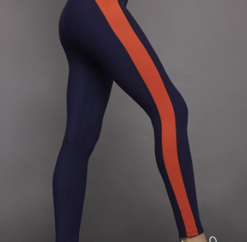 Colorblock Legging in Melt - Navy / Orange – Carbon38